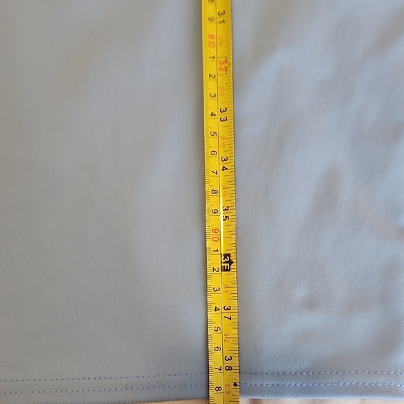 Maternity Boohoo Blue Off-Shoulder Sheath Dress with Ruffled Overlay - Picture 4 of 5